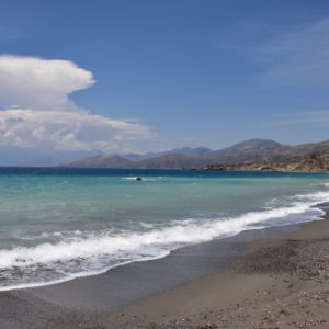Strand von Agia Pavlos auf Kreta